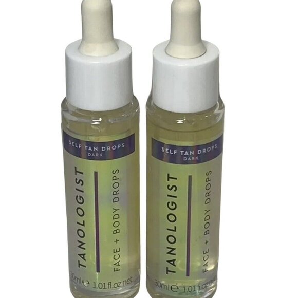 Tanologist Bath & Body 2 Tanologist Self Tan Drops Face Body Dark